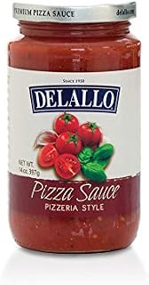 Delallo - Pizzeria Style Pizza Sauce, (4)- 14 oz. Jars
