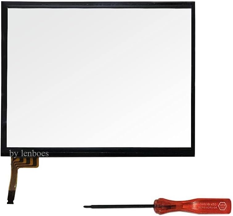 Front Outer Panel Touch Screen Digitizer Repair Replacement Glass Lens (NO LCD Screen) with Y-Tool for Nintendo New 3DS Console 2015 (NOT for 3DS Old Version)
