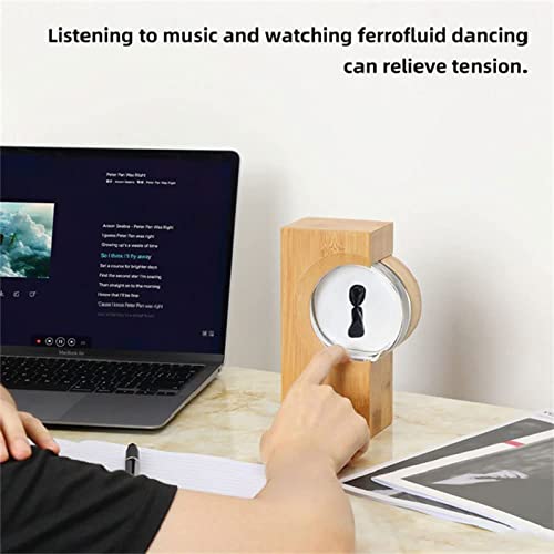 Luce musicale fluida magnetica - Lampada ritmica per la casa e l'ufficio, si sincronizza con la musica per un'esperienza visiva unica