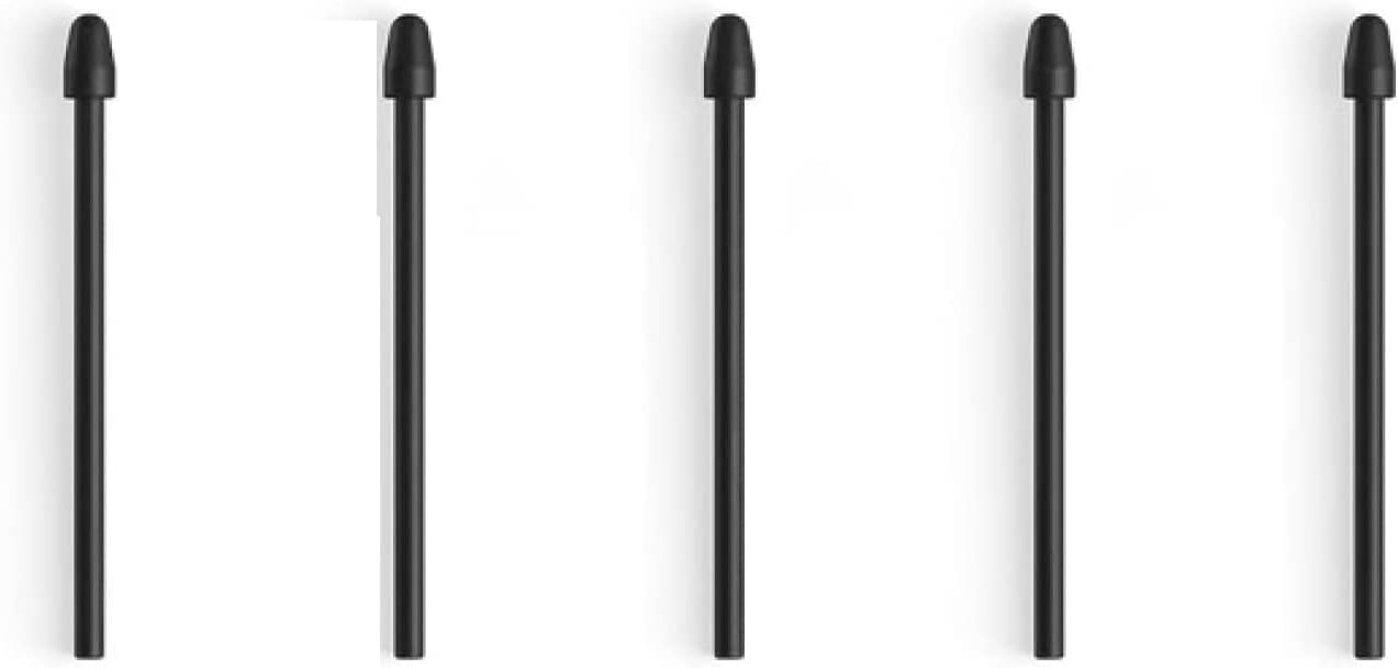 HGWALP 5pcs Replacement Nibs Tip Refill for Remarkable Marker/Marker Plus/Kindle Scribe Pen2 Pro, Max Lumi2, Note Air2, Note5, Nova Air C Stylus Pen-Black