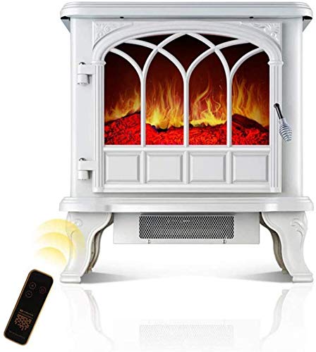 Elektroherd Kaminheizung 2000W einstellbar 2-Fach Kaminheizung Innenheizung mit 3D Holzofen Flammeneffekt