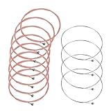 Universellement applicables et faciles à installer : Compatibles avec la plupart des modèles de guitares acoustiques et en bois. La tension standard des cordes permet une installation facile et un confort de jeu optimal, particulièrement adapté aux débutants
