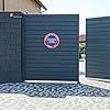 Panneau Stationnement Interdit En Aluminium - Diamètre 300 Mm, Prépercé, Avec Kit De Fixation, Fabrication Française - 10