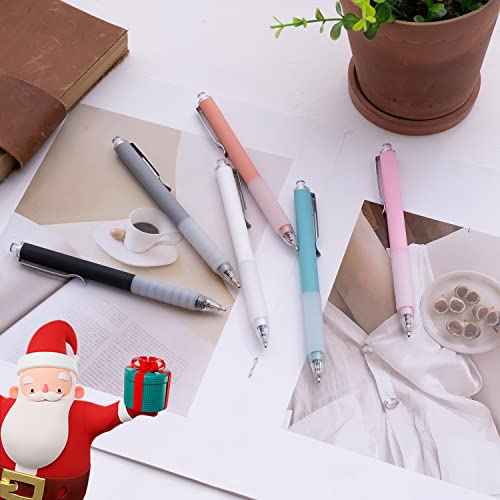 Linbsunne PEN-12 Ballpoint Pens Medium Point 1Mm Black Ink Work Pen With Super Soft Grip Ball Point Pen For Men Women Retractable Office Pens thumb #2