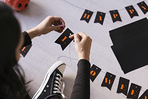 Black Cardstock - 8.5'' X 11'' 85Lb Cover Card Stock Heavyweight Paper Perfect For Scrapbooking, Crafts, Business Cards 25 Sheets 250G Uap13Bk #TOP4