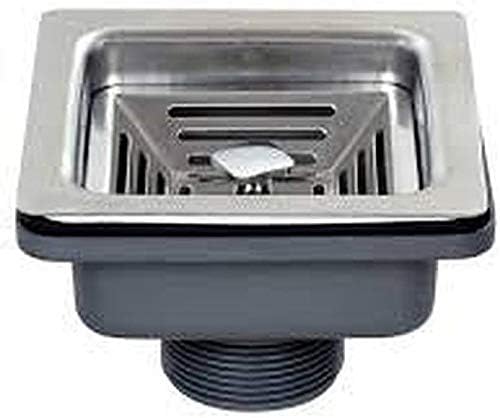 Image of EVANEX Handmade Single Bowl Kitchen Sink - 24x18x10 inch|304 Stainless Steel Sink with Matte Finish| Golden Kitchen Sink With Coupling, Waste Pipe & Vegetable Washing Basket|Sink for Kitchen Basin