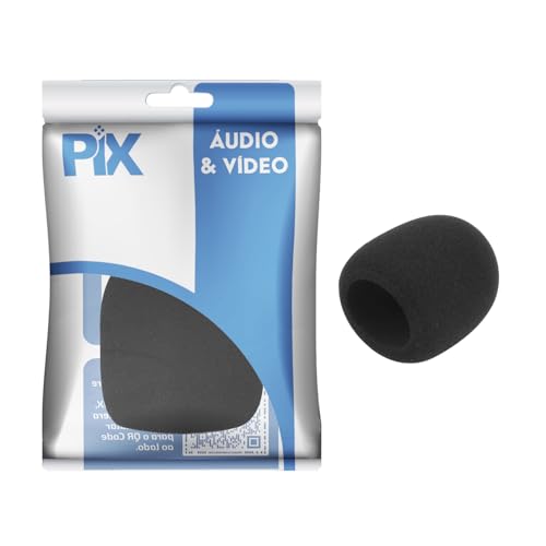 Espuma Protetora Premium Para Microfone Tipo Sm58 e outros