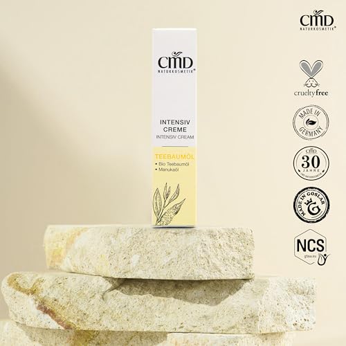 CMD Naturkosmetik Teebaumöl Intensivcreme bei Pickeln und Lippenbläschen, 10ml