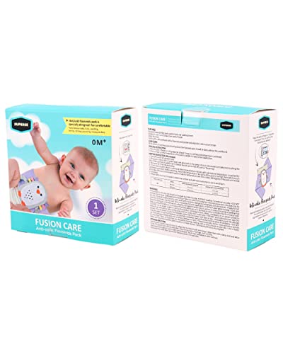 Superse Colic And Gas Relief For Newborns - Colic Calm Baby Heating Pad Belly Band For Upset Stomach And Baby Reflux - Warm Aroma Stomach Band For Fussy Infant Gas With Washcloth (Purple Penguin) #TOP7