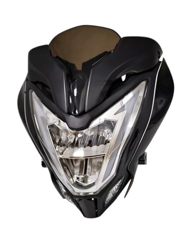 Phare avant moto LED sécurisant les trajets urbains nocturnes sur NS200