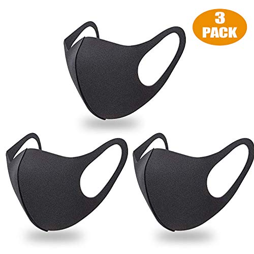 Face Masks, Reusable Cotton Mouth Masks, 3PCS Protective Mask Cover for Men Women