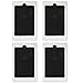 VideoPUP 4Packs Replacement Refrigerator Air Filter Compatible with Frigidaire EAFCBF PAULTRA 242061001 241754001