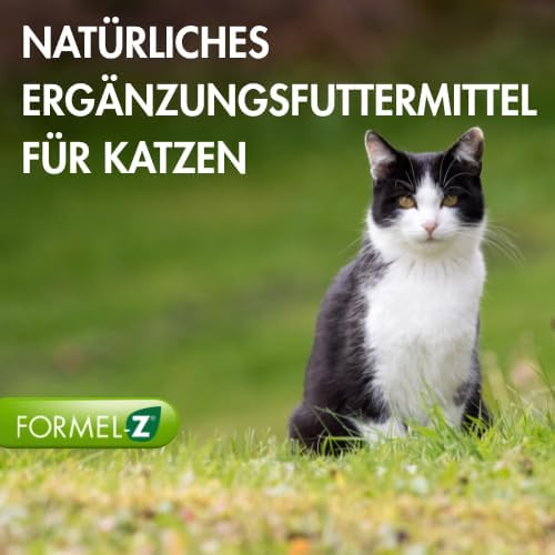 FORMEL-Z® Haut- & Fellpflege Hautschutz Katze | Studien-geprüft | Ohne Chemie | 365 Tabletten | Von Experten entwickelt | Mit natürlichem Vitamin-B-Komplex | Besondere Akzeptanz