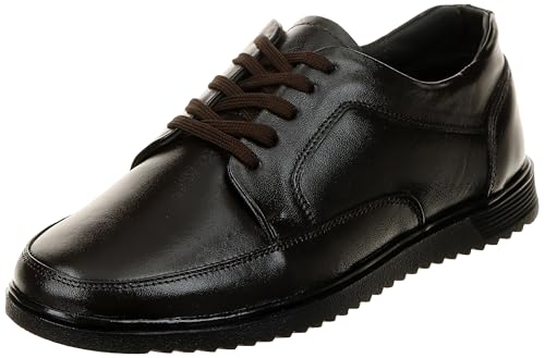 Image of Blue Leather by Centrino Genuine Leather Slip-On Men's Formal Shoe |Stylish with Soft Cushioned Insole |Trendy Non Lace-Up Design |Durable Leather with Anti-Skid Sole | Perfect for Formal Wear (3952)