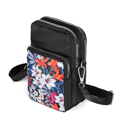 Image of Crossbody Mobile Sling Bag for Women |Stylish Phone Pouch with Detachable Strap & Adjustable Keychain|Mobile Purse|Versatile Mobile Pouch for Women