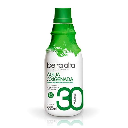 Água Oxigenada Cremosa 900Ml 30 Volumes Unit, Beira Alta