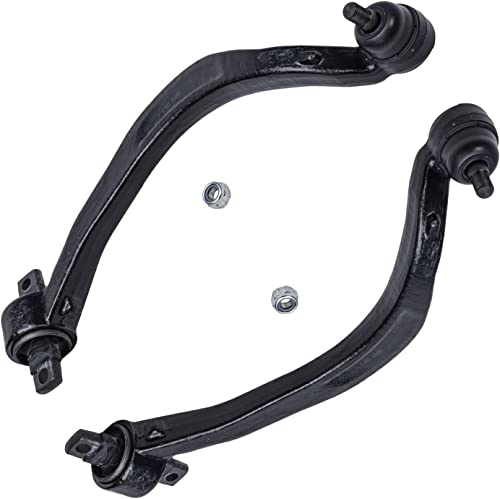 Image of Detroit Axle - 12pc Front End Suspension Kit for Mitsubishi Eclipse Galant Chrysler Sebring Dodge Avenger Eagle Talon, Lower Control Arms Tie Rods Boots Upper Ball Joints Replacement