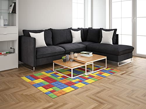 Tapis enfant Lego Oedim en PVC antidérapant pour sécuriser l'espace de jeu des petits - 4