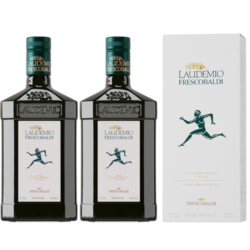 FRESCOBALDI Laudemio Extra Virgin Olive Oil, 16.9 FL Oz, 500ml, P...