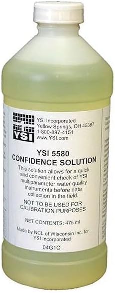 YSI 5580 Confidence Solution (case of 6 Pints) Each