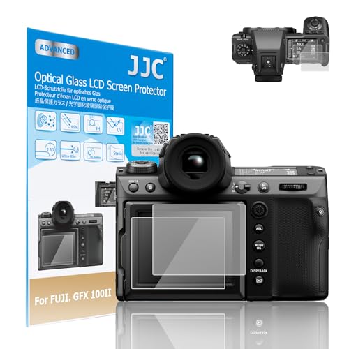 �y2���Z�b�gFujifilm GFX 100II ��p�zJJC �t���ی�t�B���� Fujifilm GFX 100II �Ή� ���C����ʗp2�� + �T�u��ʗp4�� ���� �����K���X ���d�x9H ���ߗ�95���ȏ� ���� ���� ���w�� �����Y�N���X�t��