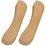 GALPADA 2 Stück Topfgriffschützer aus Holz Hitzebeständige Griffabdeckungen für Pfannen...