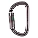 Petzl Erwachsene Karabiner Am'D Ball-Lock, Schwarz