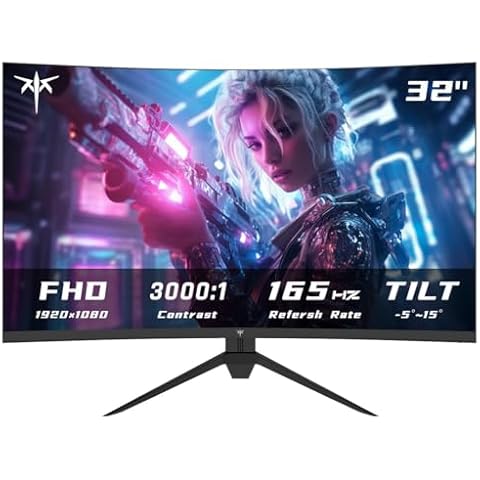 KTC 32 Inch Curved Gaming Monitor H32S17C Cover