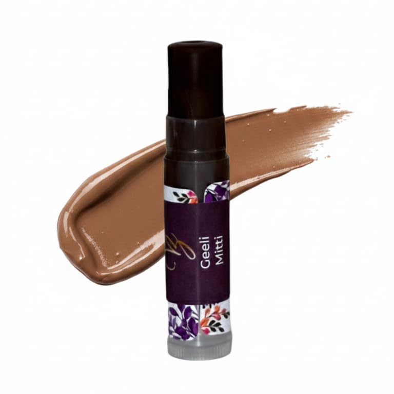 Berry Beautie Geeli Mitti Brown Lip Tint Balm for Dark Lips | Pigmented Tinted Lip Balm | Hydrating with Jojoba Oil & Vitamin E | Long Lasting Color for Women-picture-43