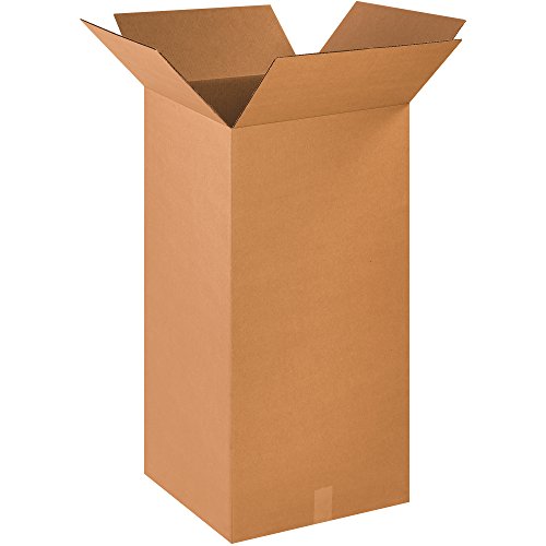 Image of BOXES FAST 18 x 18 x 36 Corrugated Cardboard Boxes, Tall 18 inchL x 18 inchW x 36 inchH, Pack of 10 | Shipping, Packaging, Moving, Storage Box for Home or Business, Strong Wholesale Bulk Boxes