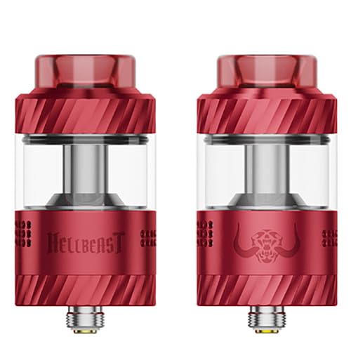 HELLVAPE Hellbeast RTA Tank Atomizer 4.5ml (25mm)Red 電子タバコ vape ベイプ アトマイザー RTA