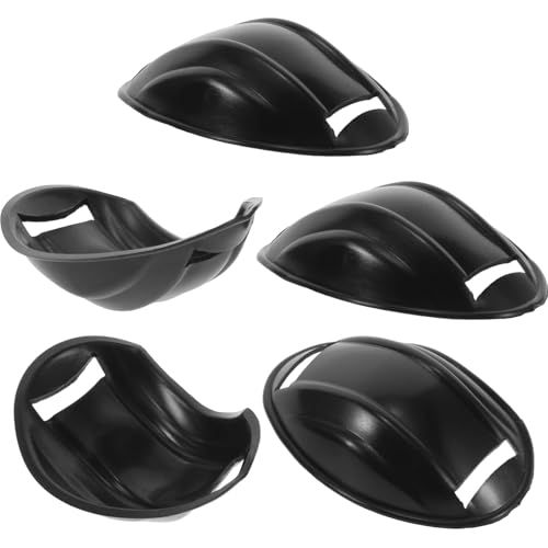 BRIGHTFUFU 5Pcs Chin Pads for Electric Bike Skating Helmets User Friendly Installation Enhanced Protection Compatible with Various Styles