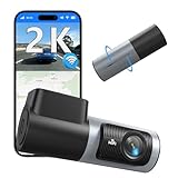 AntZhengtu 2K 1440P QHD Dash Cam for Cars, Front Car Camera, Wireless Dashcam Front with Wi-Fi, APP Control,Night Vision, G-Sensor,Loop Recording, Support 24 Hours Parking Mode, Support 256GB Max