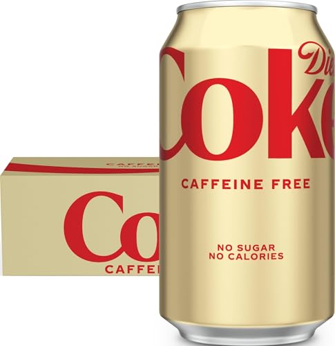 Diet Coke Caffeine Free Soda, 12 fl oz, 12 Pack (Package May Vary)