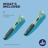 Dollar Shave Club | Razor Handle (2 Pack) Green | Replacement Razor Blade Handles | Not Compatible with Other Razor Brands