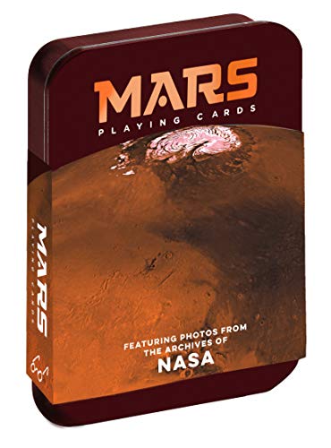 Chronicle Books Mars Playing Cards: Featuring Photos from The Archives of NASA (Space Playing Cards, Poker Playing Cards, Adult & Kids Playing Cards)