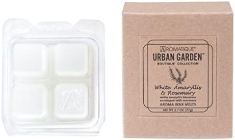 Aromatique White Amaryllis Rosemary Boxed Wax Melt Urban Garden