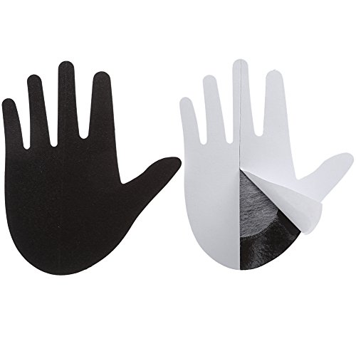 Ayliss Black 5/10 Pairs Assorted Self Adhesive Pasties Disposable Breast Petals (One Size, 5Pairs) #TOP4