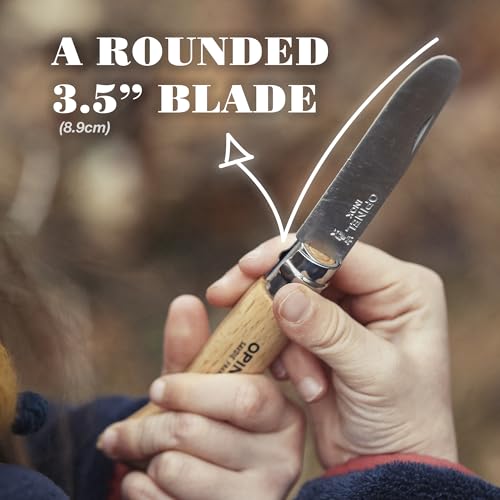 Opinel 016967 Messerzähler, Edelstahl, braun, M, 17,5 cm – Ansicht 3
