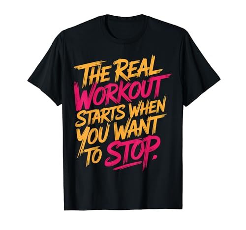 The Real Workout Starts When You Want To Stop - T�V���c