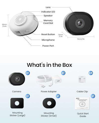 ZOSI C680 2K 3MP WiFi Indoor Window Mounted Security Camera No Drill - image 9