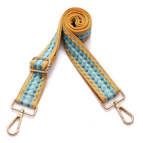 Image of S-Jacorry Purse Strap Replacement Crossbody Wide Shoulder Strap Adjustable Canvas Straps Handbag Strap Replacement Belts