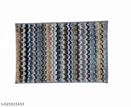 , Anti-Slip Microfibre Bathmat,Microfiber Luxe Home Bath Mat Super Soft Non Slip Vegas Mats for Bathroom, Kitchen, Bedroom, and Door (40X60 Cm, Multicolor) Pack of 1, Rectangular 1