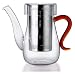 Tetera Tetera de hierro fundido Tetera de té de vidrio resistente a alta temperatura, teteras de vidrio con infusor, coladores de té for té de té suelto que se puede usar microondas y accesorios de té