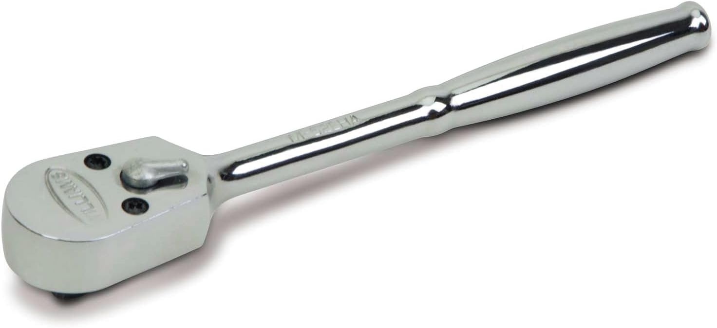 JHWM-52EHA 1/4-Inch Drive Enclosed Head Ratchet with Chrome Finish