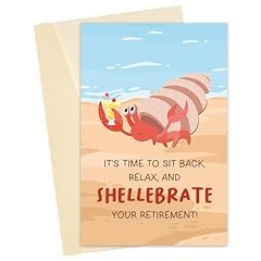 Orange-red Shellebrate your Retirement