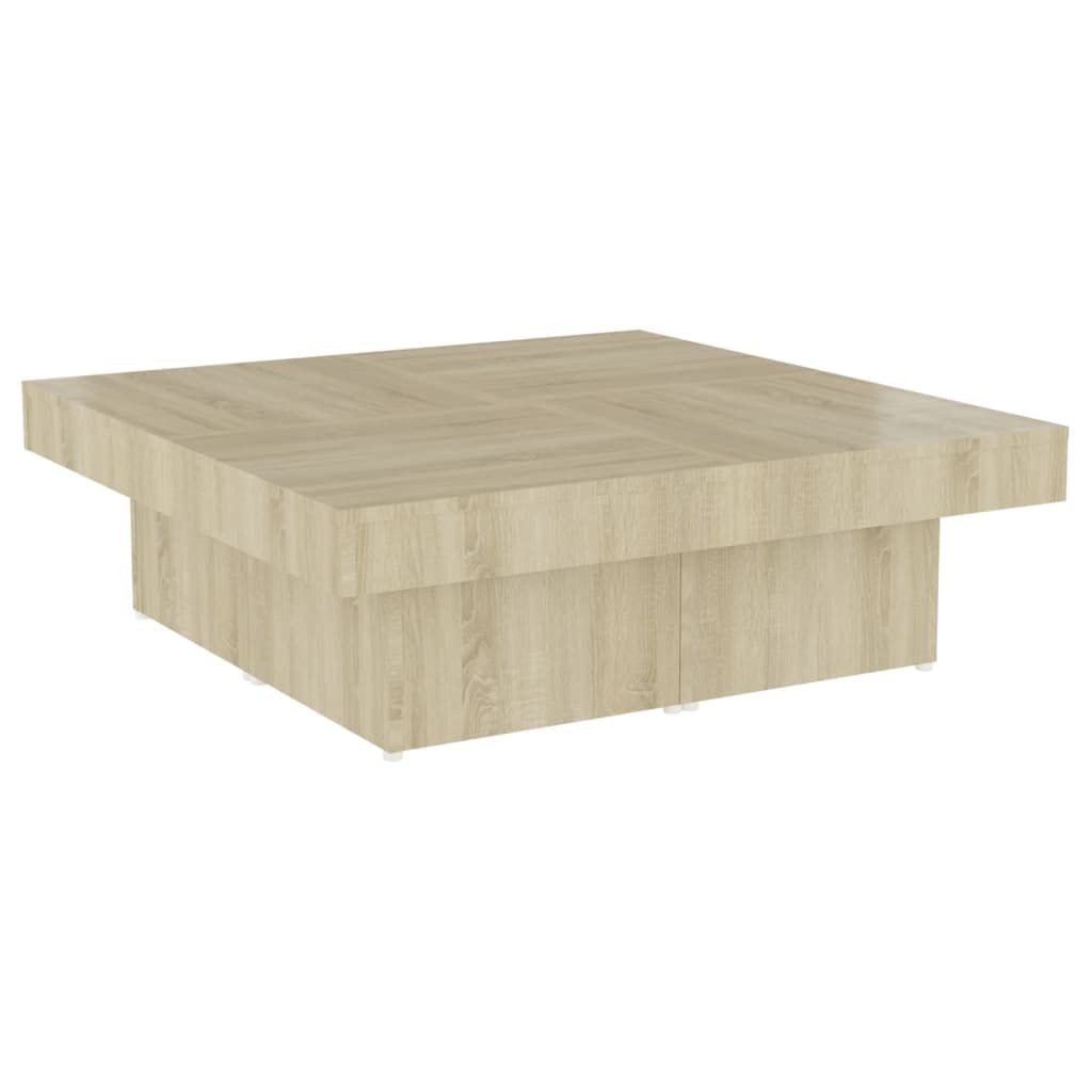 Couchtisch Sonoma-Eiche 90x90x28 cm Spanplatte