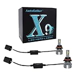 21V 120W 9004/HB1 LED Bulbs Kit 600% Brighter 24000 Lumens, 120W 6500K Cool White Light Halogen Repl