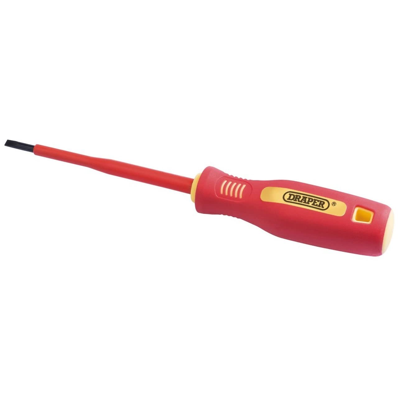 Draper Fully Insulated Plain Slot Screwdriver, 4 X 100Mm (Sold Loose) Dr-46523