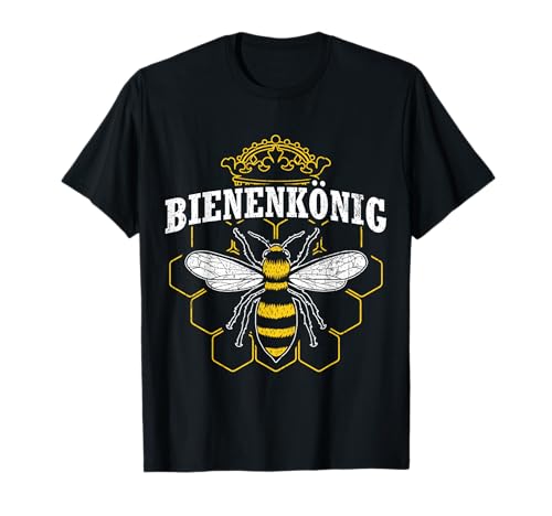 Bienenkönig | Imker Geschenk Imkerei Bienenzüchter Bienen T-Shirt Bienenkönig | Imker Geschenk Imkerei Bienenzüchter Bienen T-Shirt